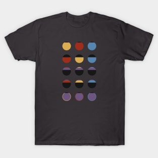 Minimalist Starfleet Uniforms T-Shirt